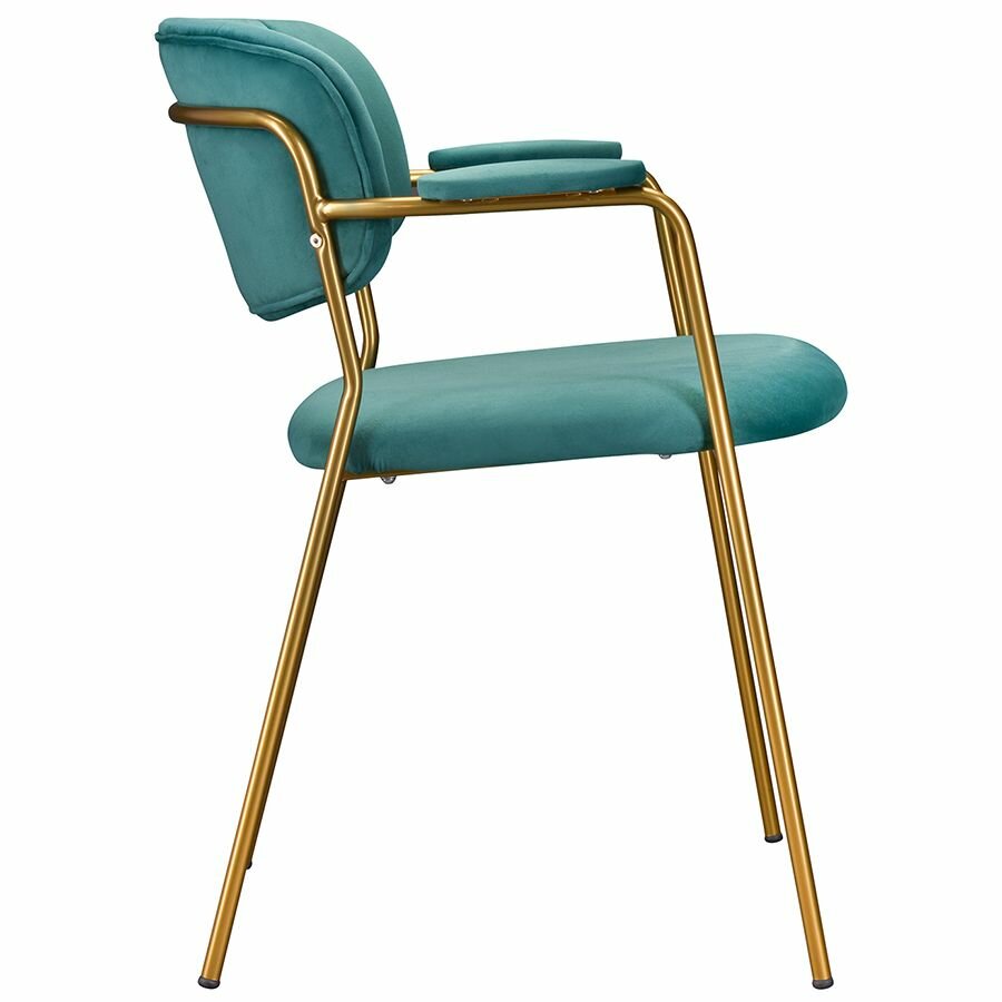 Кресло eirill, велюр, темно-зеленое Bergenson Bjorn - фото №14