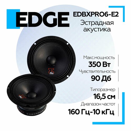 Акустическая система EDGE EDBXPRO6-E2 Мидбасс 429000₽