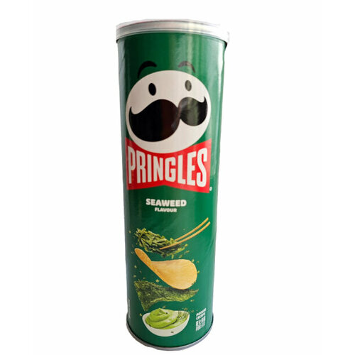 Чипсы "Pringles" Водоросли, 110 г, 20 штук (Китай)