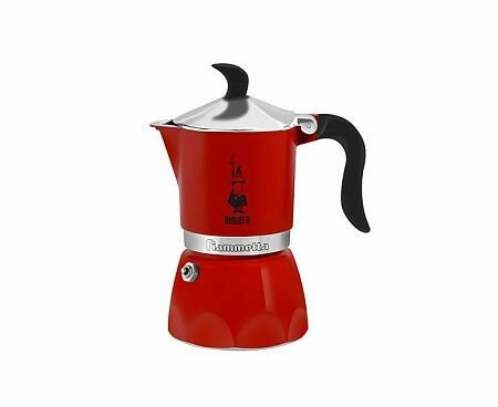 Гейзерная кофеварка Bialetti Fiammetta (3 порции) Red 7073