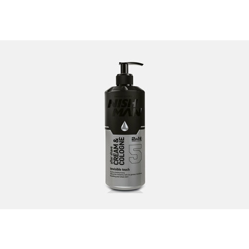 Крем 2в1 после бритья против раздражения и для увлажнения 05 NISHMAN AFTER SHAVE CREAM COLOGNE INVISIBLE TOUCH объём 200 мл 3407₽