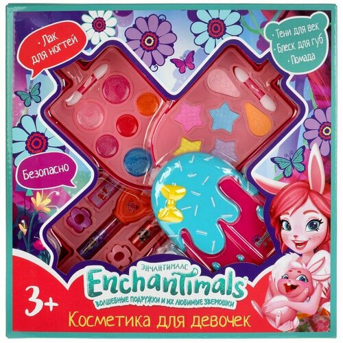 Косметика для девочек энчентималс игровой набор enchantimals шейда морская львица большой аквапарк hcg03 фиолетовый розовый бежевый
