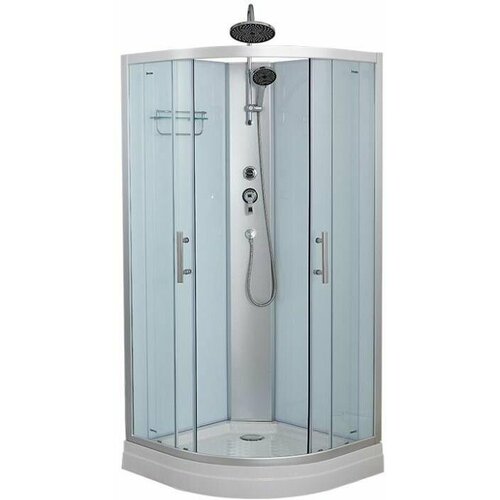 Душевая кабина без крыши IMWEI XS-09FC (900*900*2000)