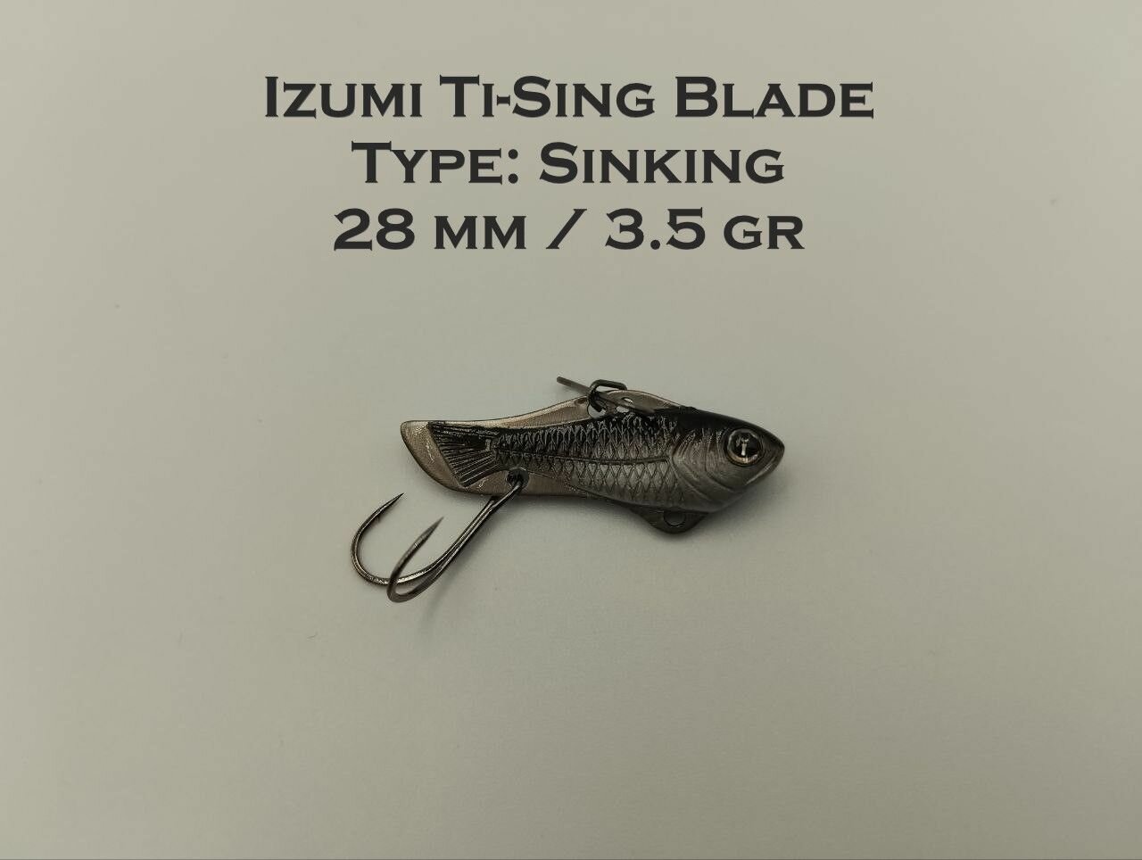 Блесна-цикада Izumi Ti-Sing Blade 1/8oz 3.5gr цвет 22