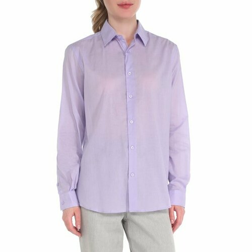 Рубашка Maison David, размер XS, светло-фиолетовый рубашка maison david размер xs светло голубой