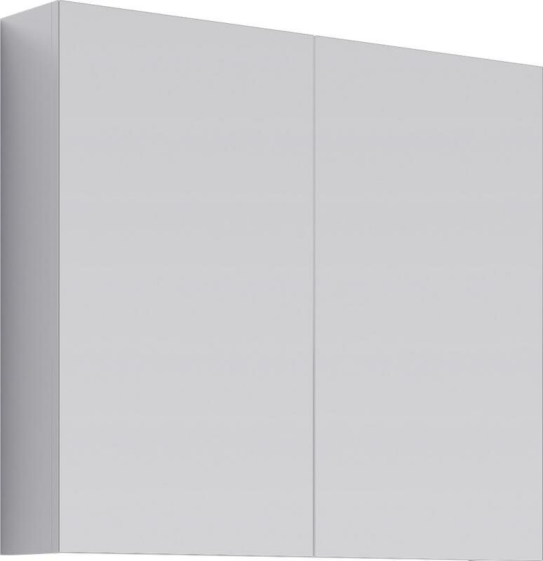Шкаф-зеркало 80,4 см Aqwella MC.04.08, белый