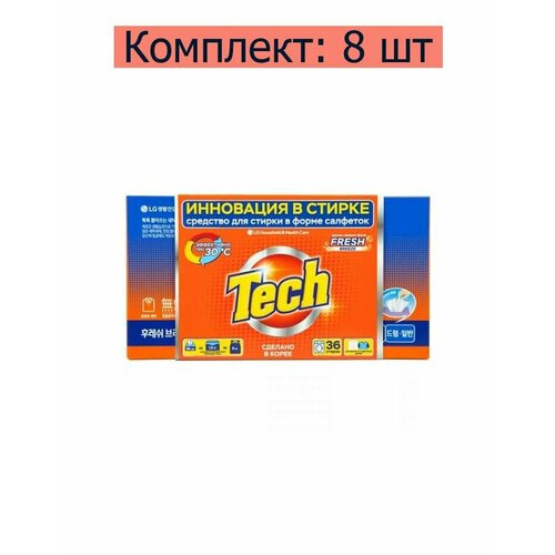 Fresh Breeze Средство для стирки в листахTech, 20 шт. в упаковке, 8 уп