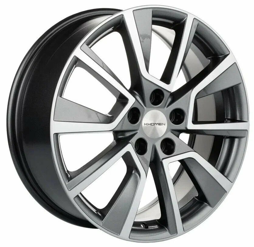 Колёсный диск Khomen Wheels KHW1802 18x7j 5x114,3 ET35 D60,1 Gray-FP