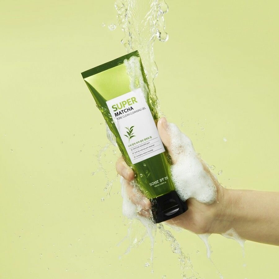 Гель для умывания с чаем матча Some By Mi Super Matcha Pore Clean Cleansing Gel