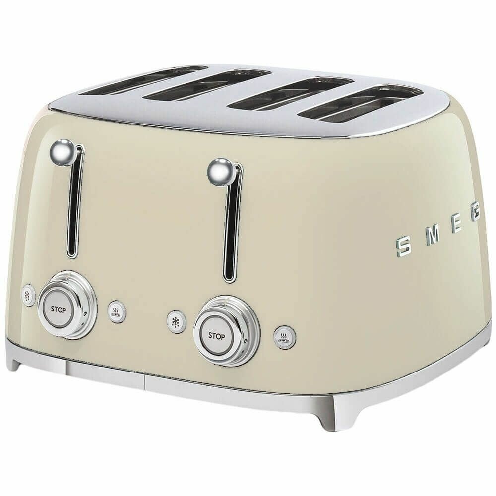Тостер SMEG TSF03CREU, кремовый PI