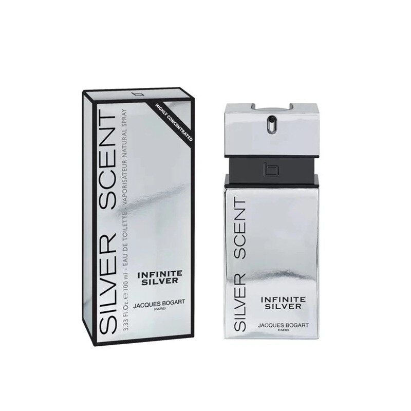 Jacques Bogart Silver Scent Infinite Silver туалетная вода 100 мл / Жак Богарт Сильвер Сцент Инфинит Сильвер