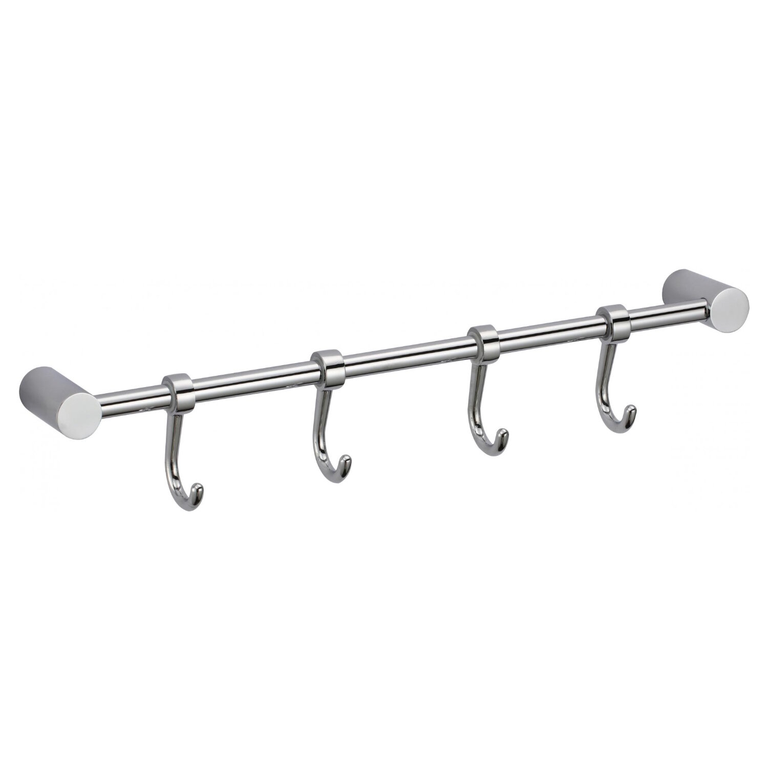 Планка с крючками Savol S-006204 хром