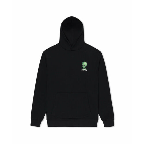 фото Толстовка ripndip ripndip, размер xl, , черный/зеленый