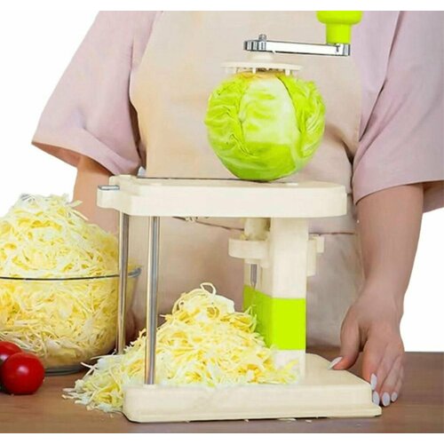 Овощерезка спирализатор с 3 сменными лезвиями измельчитель продуктов для лука капусты 1750₽