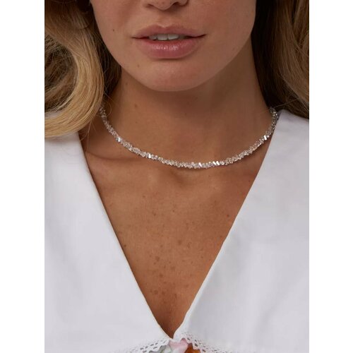 Чокер, длина 38 см, белый