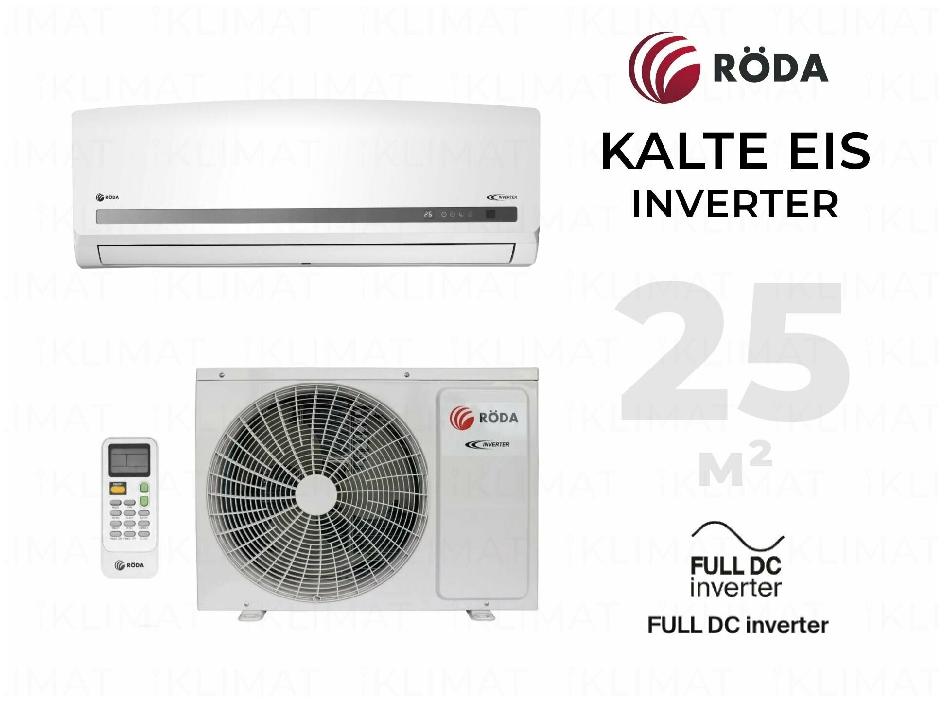 RODA KALTE EIS INVERTER DS-KP09/DU-KP09
