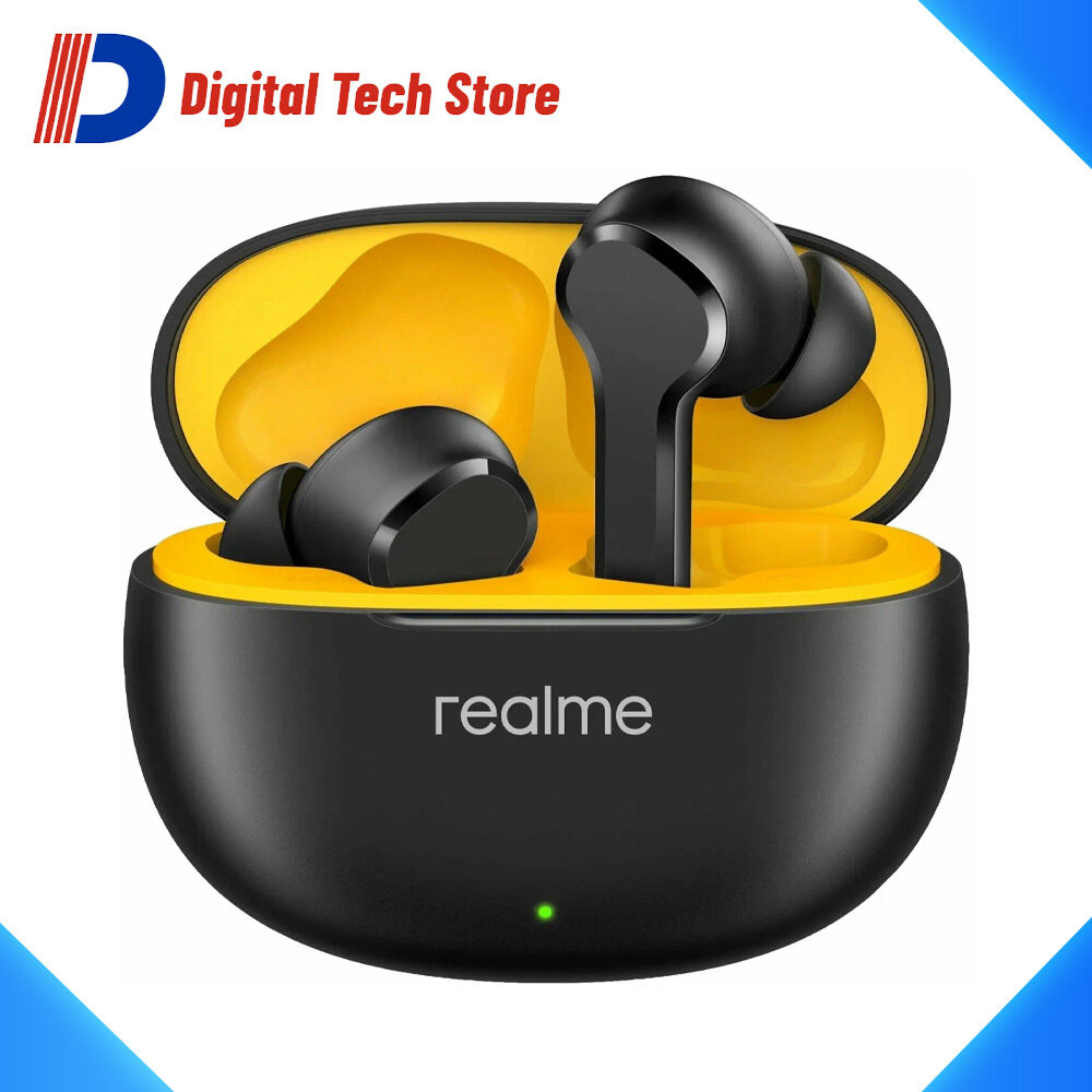 Беспроводные наушники Realme Buds T110, с шумоподавлением, черные