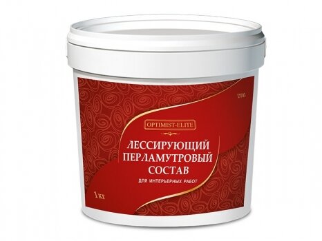 Состав Лессирующий Перламутровый Optimist-Elite D703 0.45кг для Интерьерных Работ / Оптимист Элит Д703.
