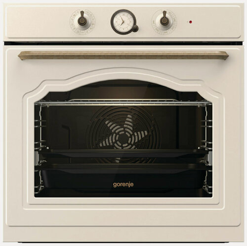 Изображение товара Электрический духовой шкаф Gorenje BOS67372CLI 59 см, 77 л гриль конвекция, бежевый