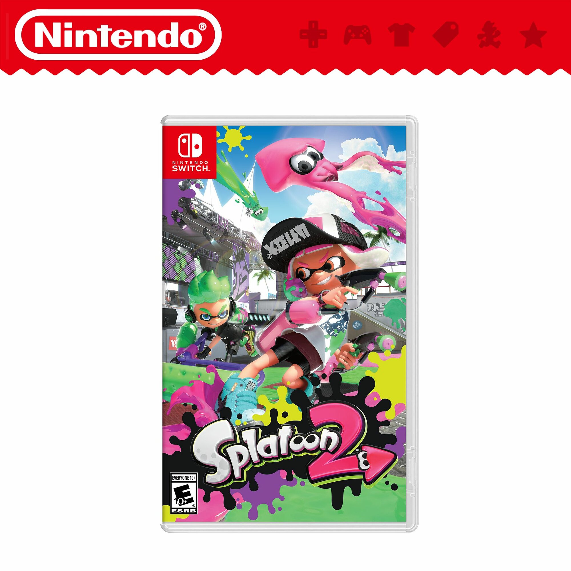 Игра Splatoon 2, Switch Игровой картридж