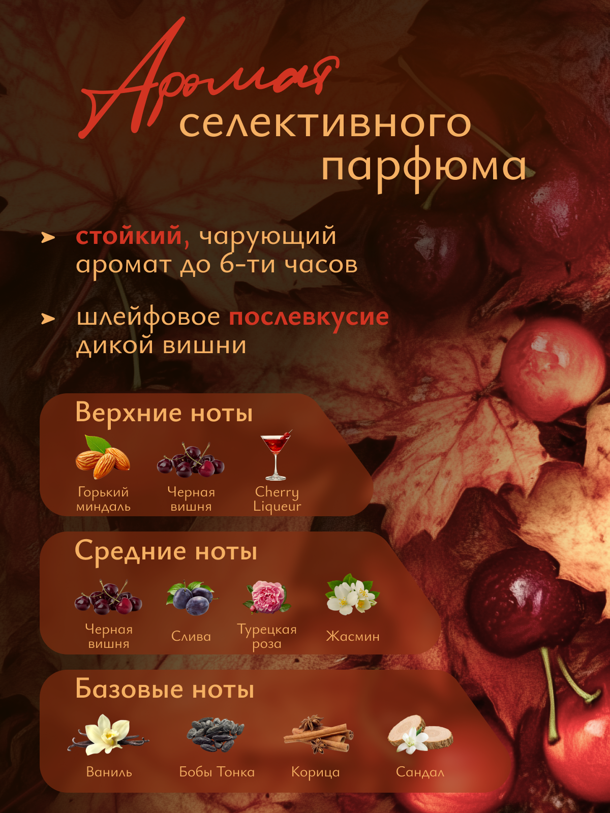 Крем для тела Martazan Perfume "Lost Cherry", увлажняющий, парфюмированный, гипоаллергенный — фото 1