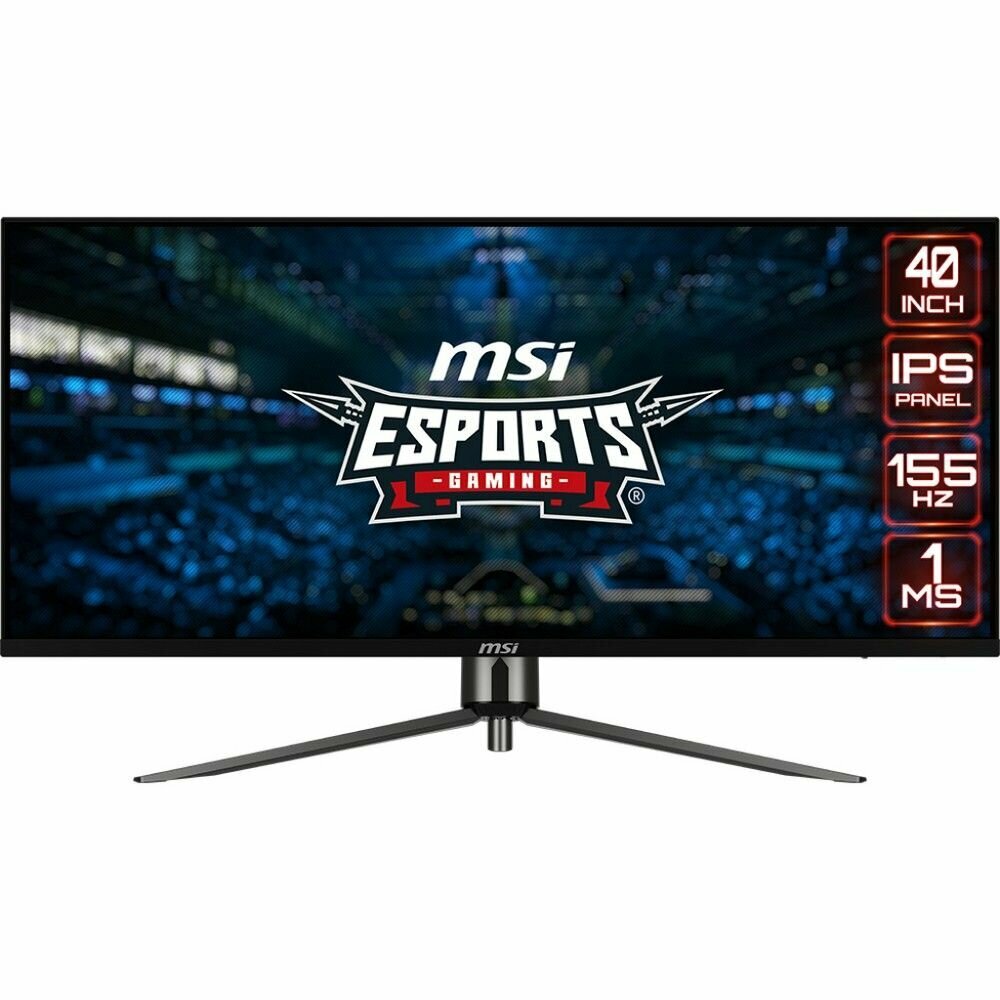40" Монитор MSI MAG401QR, IPS, 3440x1440, 155 Гц (9S6-3EA54H-016)