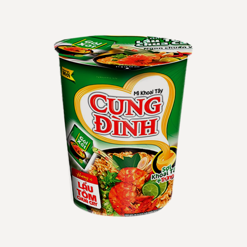 Изображение товара Лапша быстрого приготовления CUNG DINH со вкусом креветки 71 г, Вьетнам