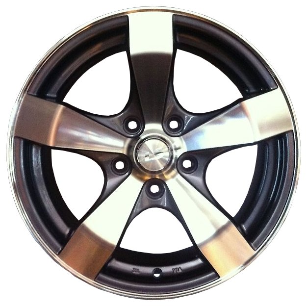 Колесный диск LS Wheels 205 7,0x16/4x100 ET40 D73,1 BKF