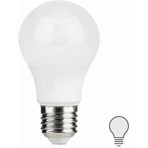 Комплект светодиодных ламп 6шт E27 220-240 В 10 Вт груша матовая 1000 лм нейтральный белый свет