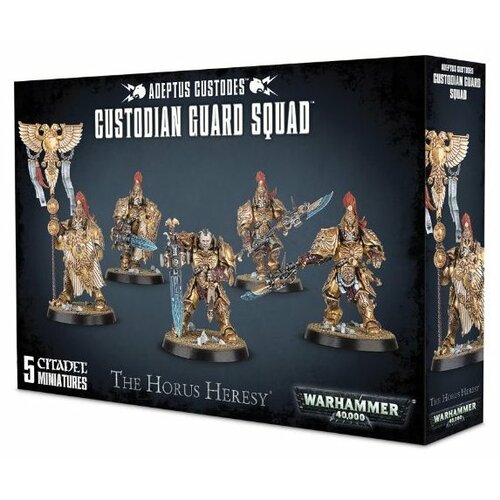 Миниатюры Games Workshop Adeptus Custodes Custodian Guard, 1 шт.