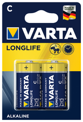 Батарейка Varta LONGLIFE LR14 C BL2 Alkaline 1.5V 4114-2