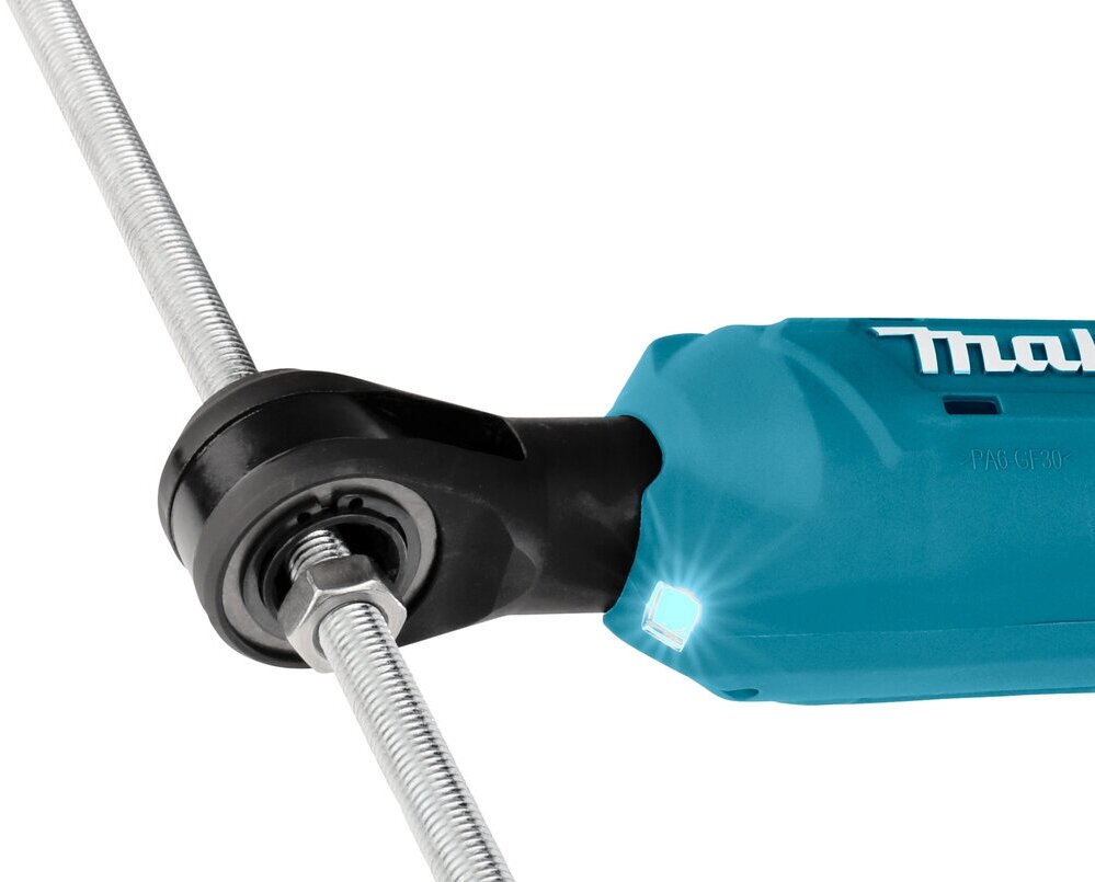 Аккумуляторный ударный гайковерт с трещоткой MAKITA WR100DZ CXT 12 В, 3/8" и 1/4", 47,5 Нм (без акб и з/у) - фотография № 10