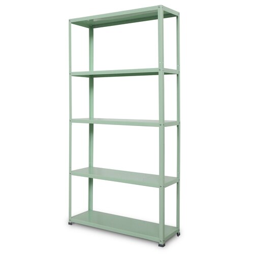 AR SHELVING Стеллаж Colour 5 полок 90х172х30 см, металл, цвет зеленый