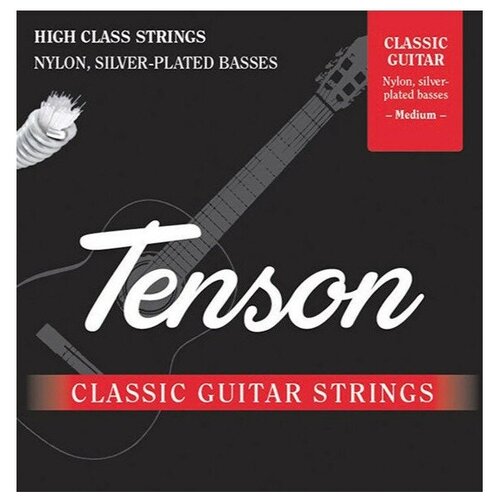 GEWA Classic Guitar Strings 28-44 струны для классич. гитары, набор 5 комплектов (75423-S1) gewa arched top prestige e guitar прямоугольный деревянный кофр для электрогитары покрытие кожзам