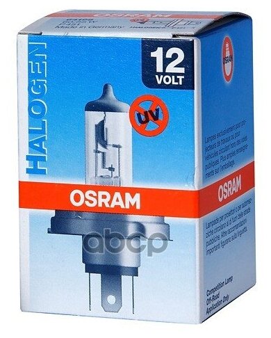 Галогенная лампа OSRAM H4 12V 60/55W - фото №1