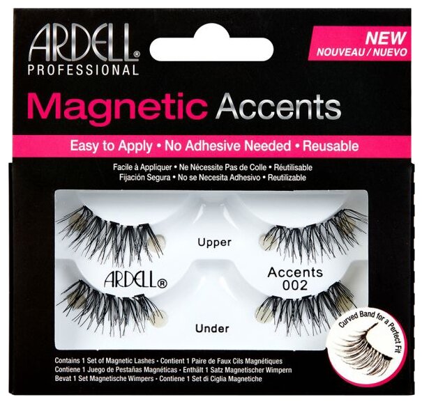Ardell магнитные накладные ресницы Magnetic Accents 002