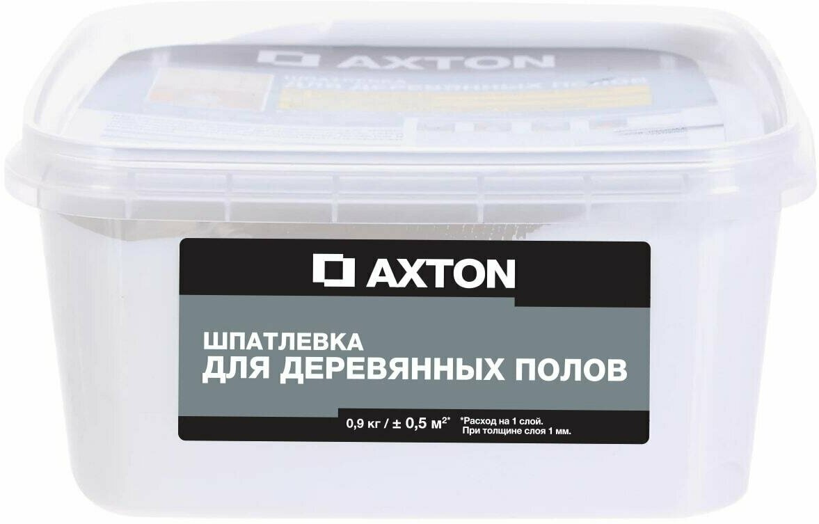 Шпатлёвка Axton для дерева 0.9 кг цвет белый - фотография № 5