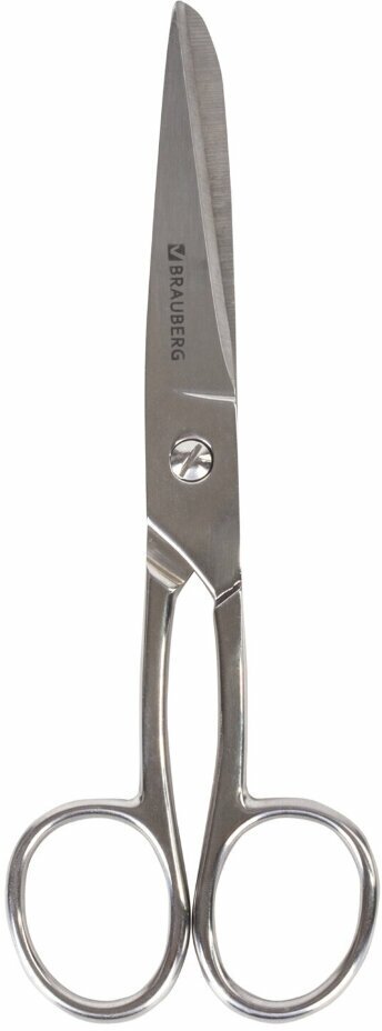Ножницы цельнометаллические BRAUBERG "Professional", 150 мм, классической формы, 237101, 237101
