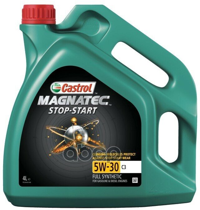 Castrol Масло Моторное 5W30 Castrol4л Magnatec Stop-Start С3