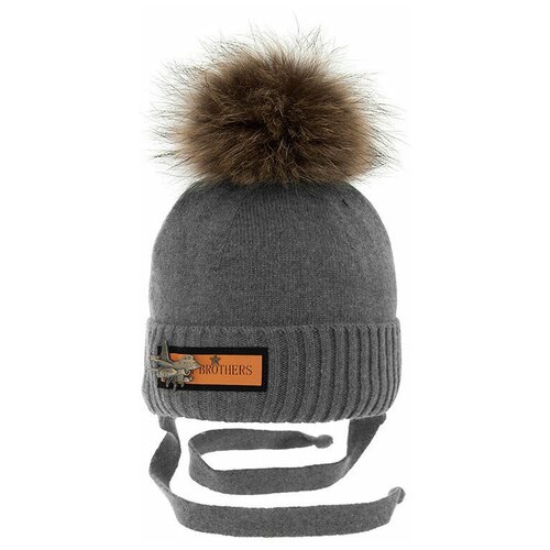 фото Шапка штурмовик, цвет серый, размер 52-54 mialt