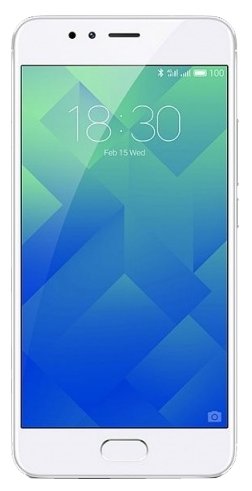 Смартфон Meizu M5s 32GB, Dual nano SIM, серебристый