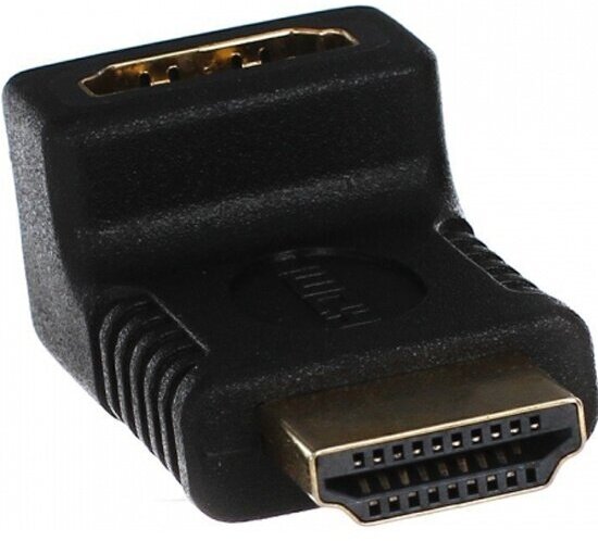 Переходник Vcom HDMI (M) - HDMI (F) угловой 90° (CA320)