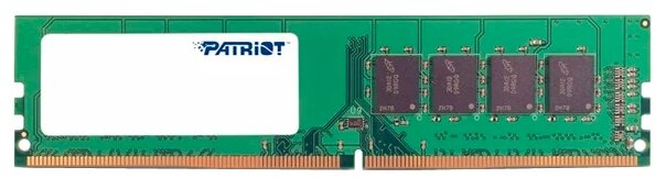 Память DDR4 4Gb 2666MHz Patriot PSD44G266682 RTL PC4-21300 CL19 Dimm 288-pin 1.2В dual rank