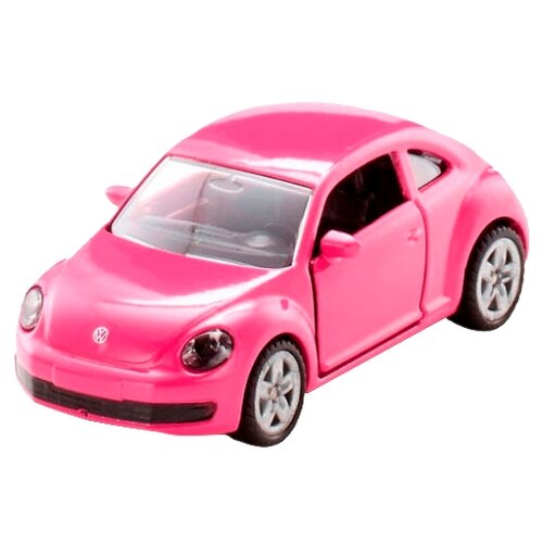 Машинка Siku Volkswagen Beetle (1488) 1:64, 10 см, розовый набор компактный автомобиль фольксваген new beetle