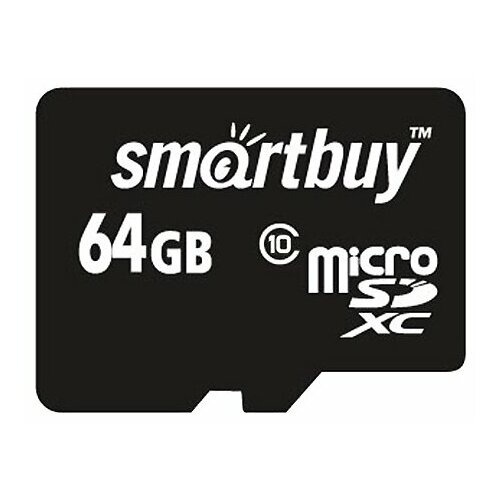 фото Карта памяти SmartBuy microSDXC Class 10 64GB + SD adapter