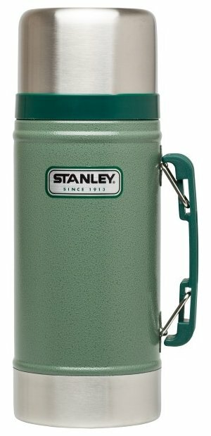 Классический термос STANLEY Classic Vacuum Food Jar, 0.7 л, зеленый