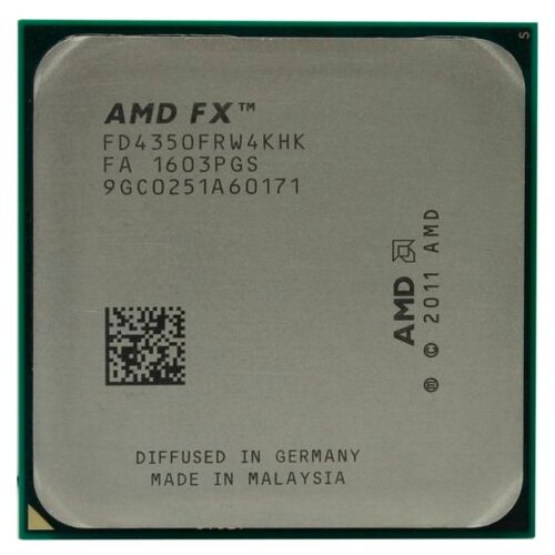 Процессор AMD FX-4350 AM3+, 4 x 4200 МГц, OEM процессор amd phenom ii x6 thuban 1035t am3 6 x 2600 мгц oem