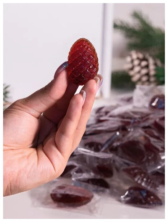Мармелад Алатау ягодный брусничный натуральный на пектине 1кг - фотография № 3