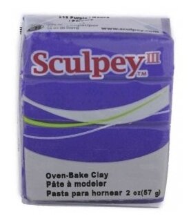 Полимерная глина Sculpey III 513 (лиловый) 57г