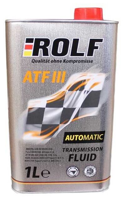 Трансмиссионное масло ROLF ATF III